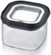 Gefu pantry voorraadbus – 400 ml – borosilicaatglas – luchtdicht stapelbaar