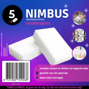 Nimbus wonderspons 5 stuks | 10 stuks