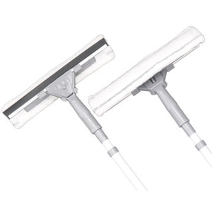 Clean home 2-in-1 raamwisser met telescopische steel | 2 stuks