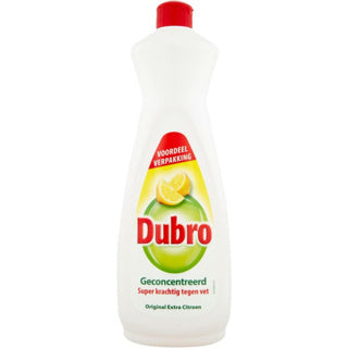 Dubro afwasmiddel extra citroen | 4 stuks