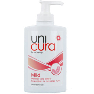 Unicura mild antibacteriele vloeibare handzeep | 3 stuks