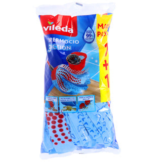 Vileda supermocio 3action mop 2 stuks