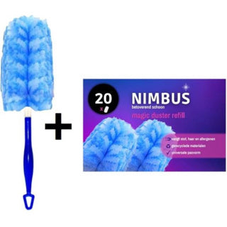 Nimbus magic duster navulling 20 stuks + handvat