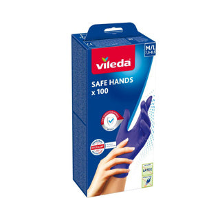 Vileda handschoen safe hands x100 | 2 stuks