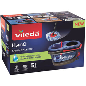 Vileda h2pro spin mop box