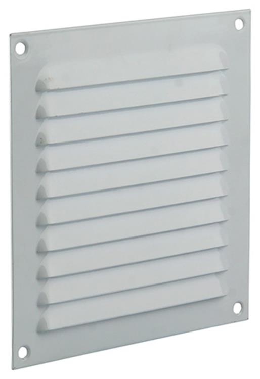 Chargez l'image dans la visionneuse de la galerie, Renson 1015063 - schoepenrooster plat alu wit 150x150mm | 10 stuks
