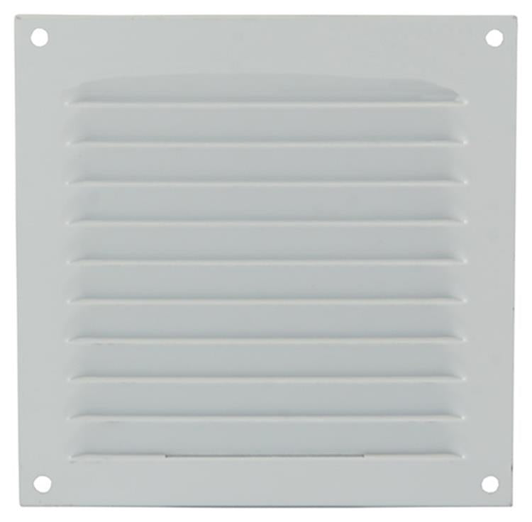 Chargez l'image dans la visionneuse de la galerie, Renson 1015063 - schoepenrooster plat alu wit 150x150mm | 10 stuks
