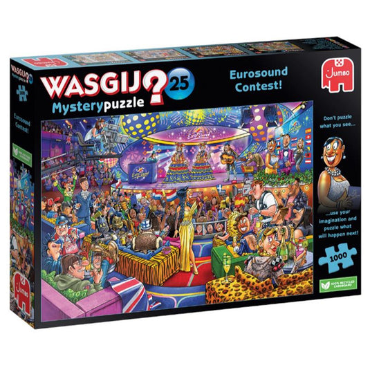 Wasgij Mystery 25 - Eurosound Contest! Puzzel, 1000st.