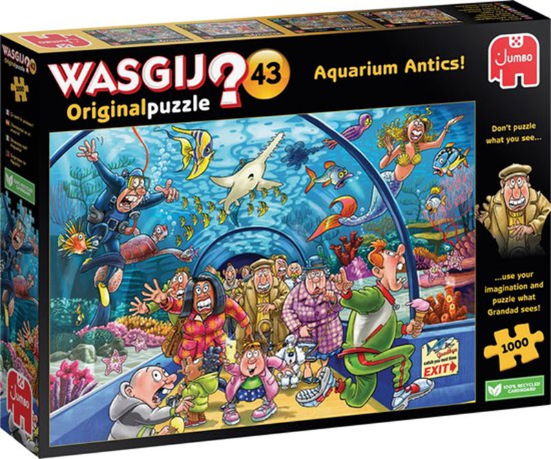 Load image into Gallery viewer, Jumbo wasgij orignal 43 legpuzzel - niet in de haak, 1000st.
