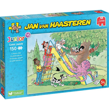 Jumbo jan van haasteren junior de gladde glijbaan (150 stukjes) fsc mix 70%