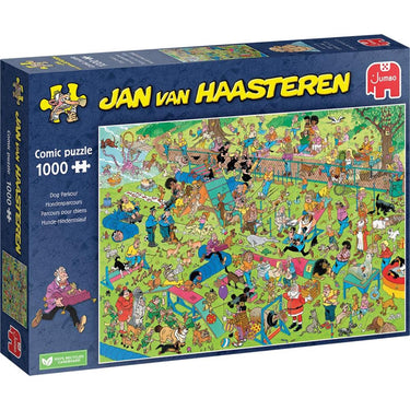 Jumbo jan van haasteren hondenparcours (1000 stukjes) fsc mix 70%