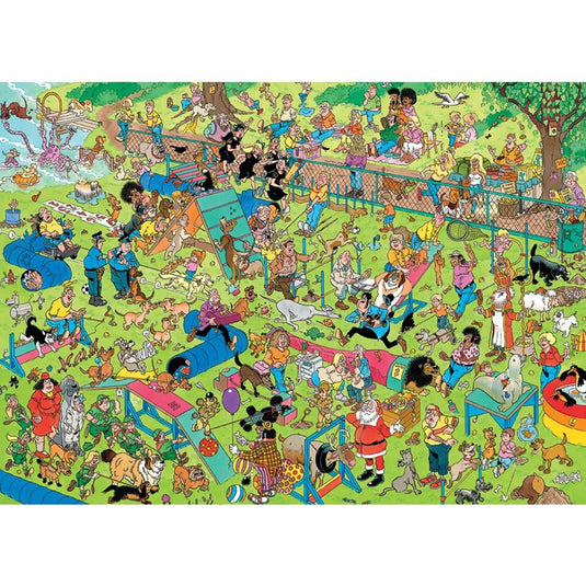Jumbo jvh hondenparcours 1000pc