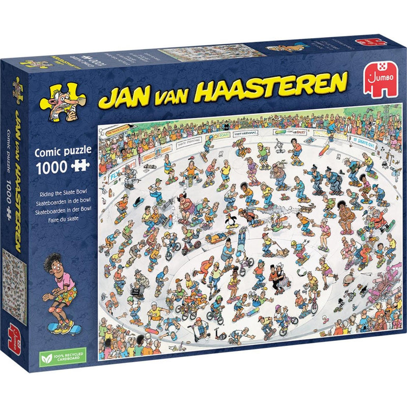 Load image into Gallery viewer, Jumbo jvh puzzel skaten in de bowl 1000st
