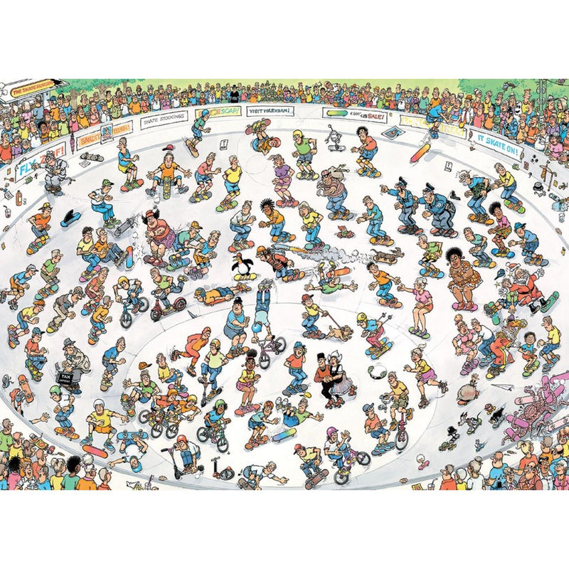 Load image into Gallery viewer, Jumbo jvh puzzel skaten in de bowl 1000st
