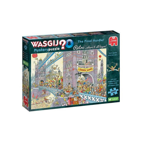 Jumbo wasgij puzzel retro mystery 8