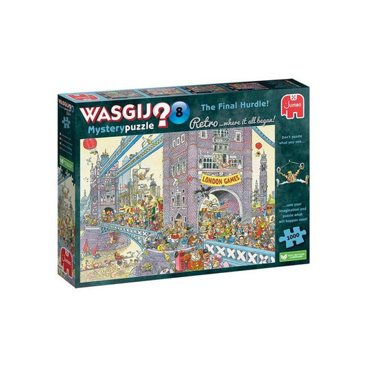 Jumbo wasgij puzzel retro mystery 8