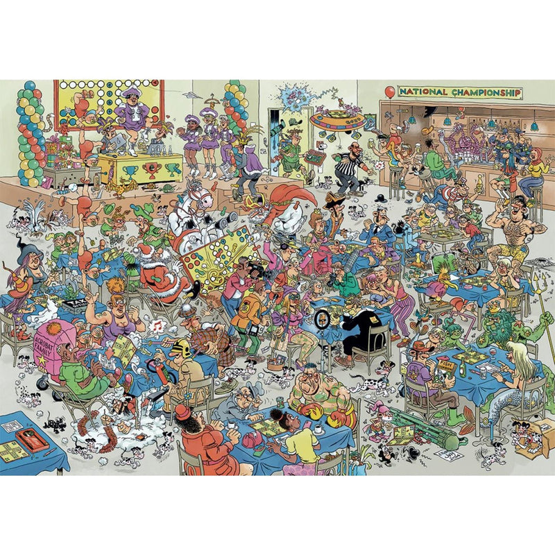 Load image into Gallery viewer, Jumbo jvh puzzel nk mens erger je niet 1000st
