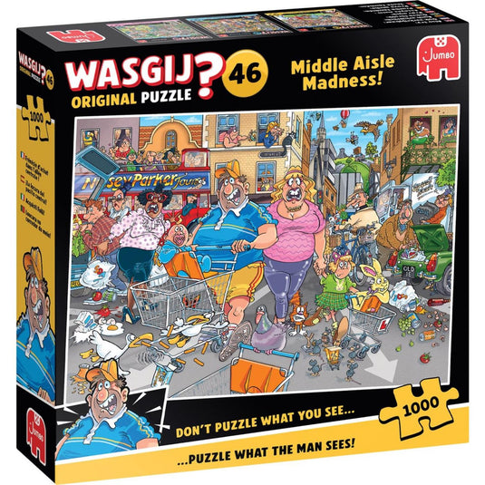 Jumbo wasgij original 46 legpuzzel - buitenkansjes!, 1000st.