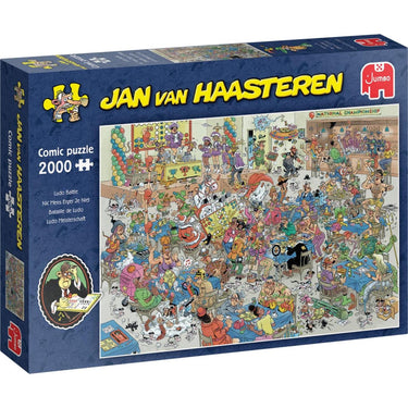 Jumbo jan van haasteren puzzel nk mens erger je niet 2000 stukjes