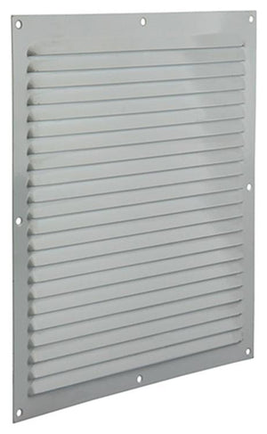 Renson 1015075 - schoepenrooster plat alu wit 300x300mm | 10 stuks
