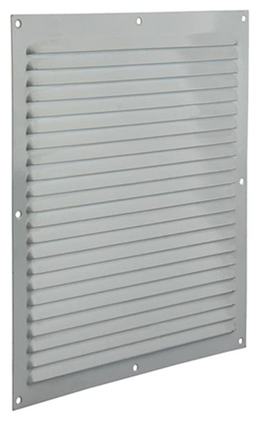 Renson 1015075 - schoepenrooster plat alu wit 300x300mm | 10 stuks