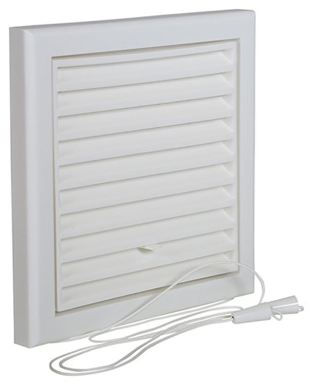 Cargue la imagen en el visor de la galería, Renson 1006740 - rooster pvc 732 wit 154x154mm | 1 stuks
