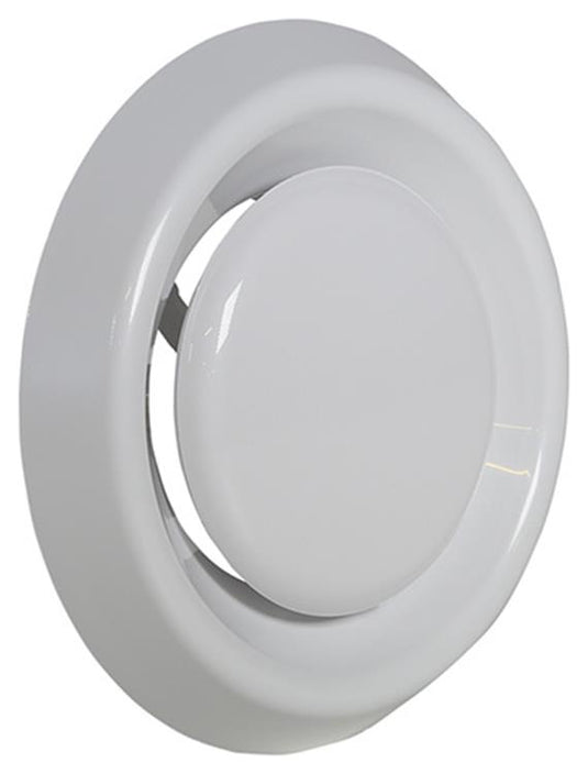 Renson 1006745 - afz.ventiel pvc736 wit ø100 | 1 stuks