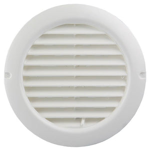 Renson 1006376 - ronde regelbare rooster inb. 735 pvc ral 9010 ø 100-150 | 2 stuks