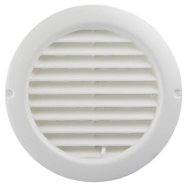 Renson 1006376 - ronde regelbare rooster inb. 735 pvc ral 9010 ø 100-150 | 2 stuks