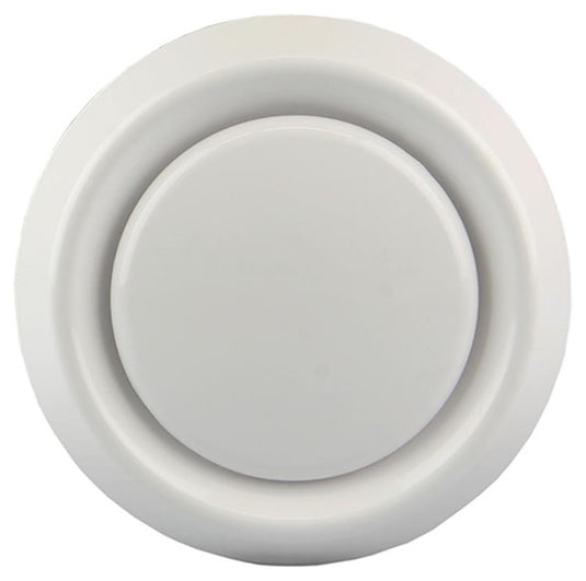 Renson 1006378 - afzuigventiel inbouw 736 pvc ø100 | 2 stuks