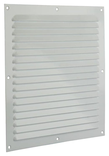 Renson 1006309 - schoepenrooster vlak alu ral 9010 250x250mm | 10 stuks