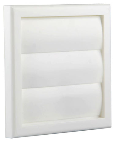 Renson 1006372 - dampkaprooster opbouw 733 pvc ral 9010 154x154mm | 2 stuks