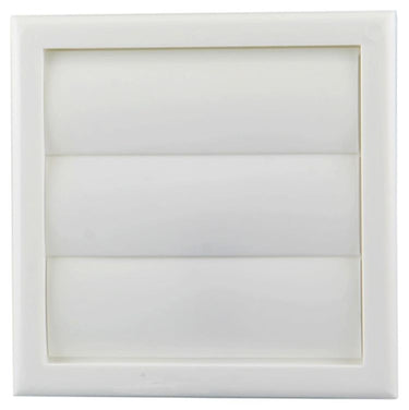 Renson 1006372 - dampkaprooster opbouw 733 pvc ral 9010 154x154mm | 2 stuks