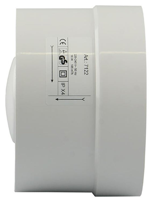 Renson 1006443 - kanaalventilator standaard 7122 wit ø 125 | 2 stuks