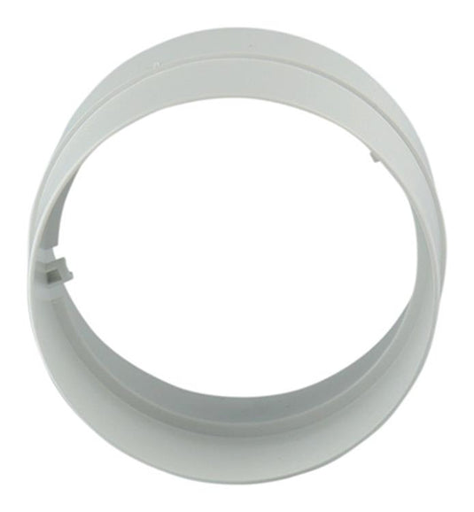 Renson 1006395 - pvc verbindingsstuk 7006 wit ø 100 | 4 stuks