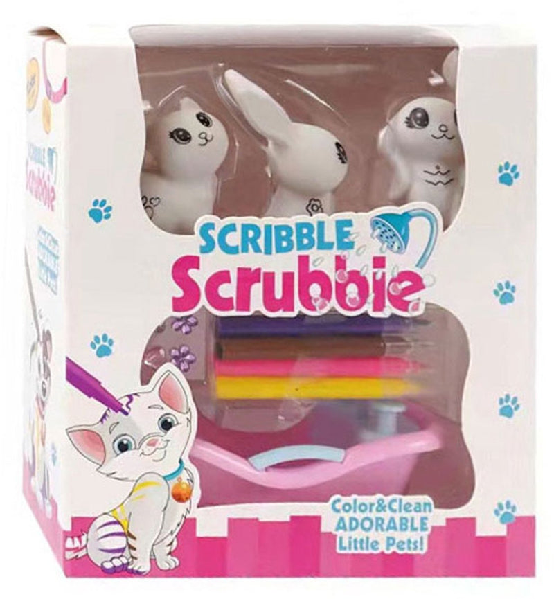 Chargez l'image dans la visionneuse de la galerie, Lobbes speelgoed bv scribble crubbie inkleurdiertjes met bad
