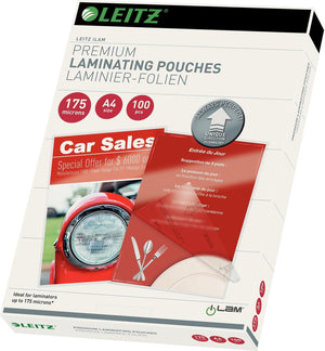 Leitz udt lamineerhoezen ilam a4 100 stuks