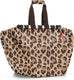 Reisenthel easyshoppingbag shopper voor winkelwagen - 30l - leo macchiato bruin