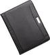 Alassio schrijfmap - mares - a4 - kunstleer - zwart - notitieblok - ju-96086