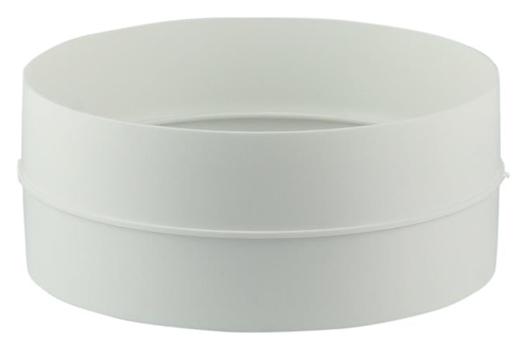 Afbeelding laden in galerijviewer, Renson 1006396 - pvc verbindingsstuk 7006 wit ø 125 | 4 stuks
