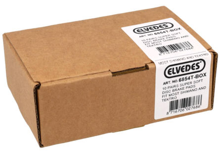 Load image into Gallery viewer, Elvedes schijfremblokset - shimano - organische compound (resin) - 10 paar
