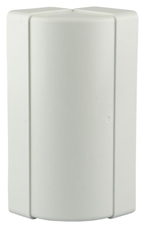 Afbeelding laden in galerijviewer, Renson 1006404 - pvc hoekverbinding vert.90° 7015 wit 204x60mm | 3 stuks
