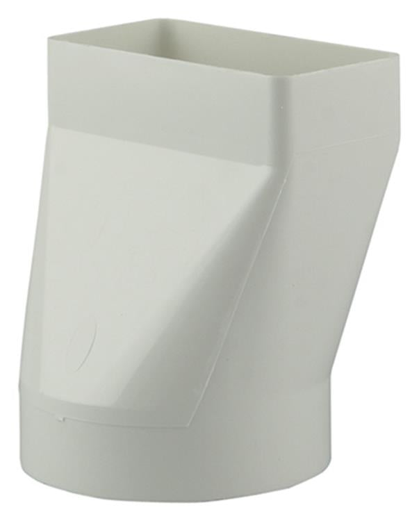 Afbeelding laden in galerijviewer, Renson 1006410 - pvc verbindingsstuk rond rechth. 7021 wit ø 100 | 2 stuks
