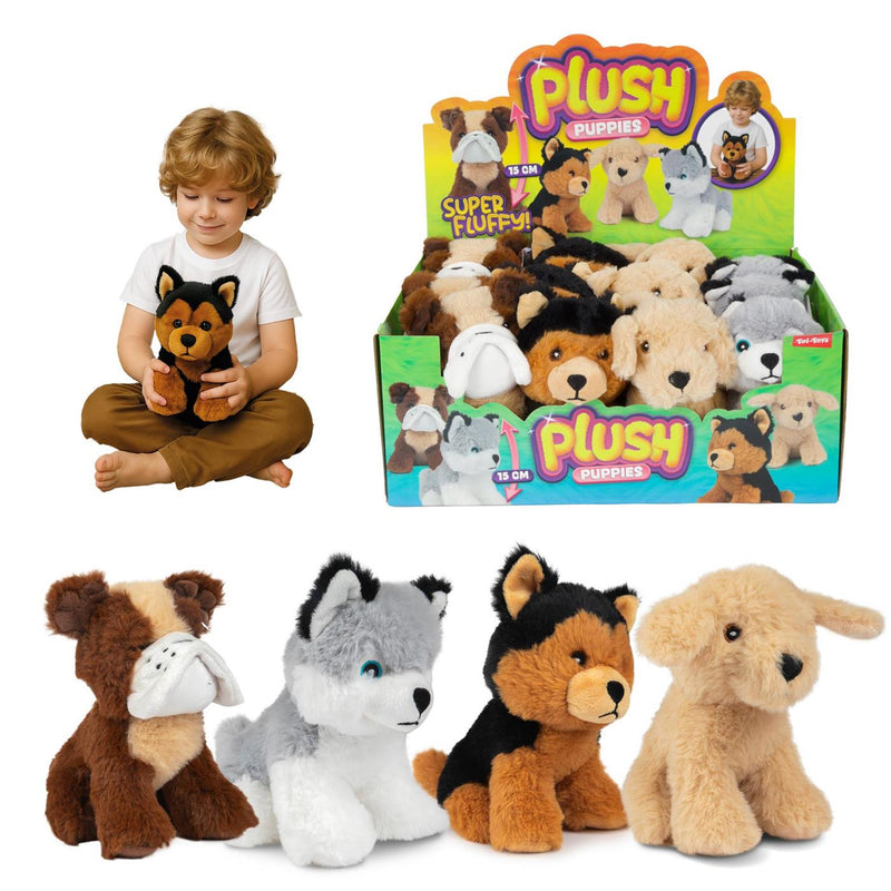 Chargez l'image dans la visionneuse de la galerie, Toi-toys pluchen puppy - 15cm
