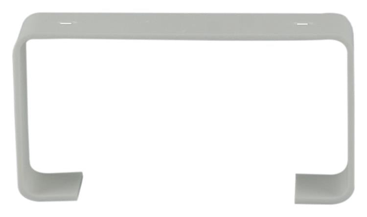 Afbeelding laden in galerijviewer, Renson 1006412 - set 2 st.pvc bevestigings- beugels 7023 wit 110x55mm | 5 stuks
