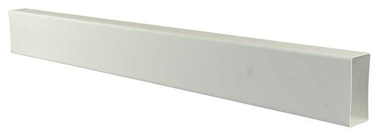 Afbeelding laden in galerijviewer, Renson 1006424 - pvc buisstuk 1m 7028 wit 110x55mm | 4 stuks
