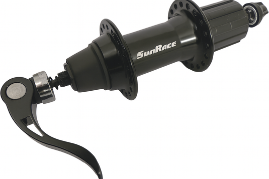 Sunrace achternaaf 8 speed hbm53 - 36 gaats - 135 mm - quick release - zwart