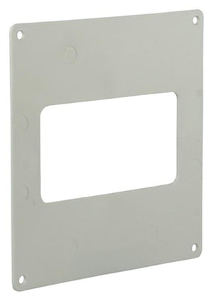Renson 1006429 - set 2 st.pvc afdekplaten 7032 wit 110x55mm | 5 stuks