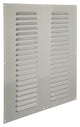 Renson 1006319 - schoepenrooster vlak alu ral 9010 400x400mm | 5 stuks