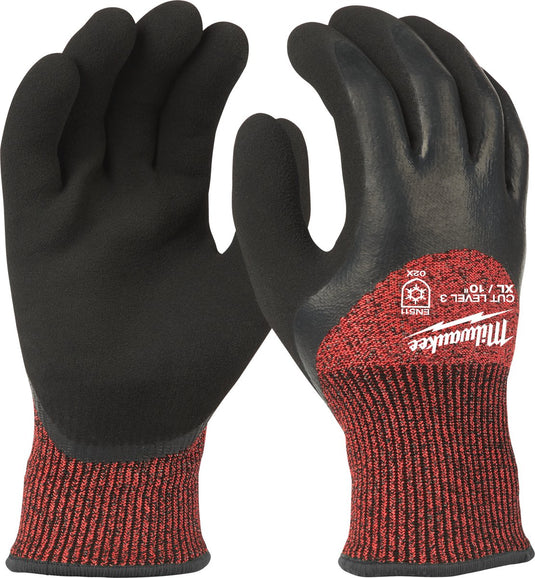 Milwaukee winter snijklasse 3 gedimde werkhandschoenen winter handschoenen cut level 3-xl 10 -1pc - 4932471349